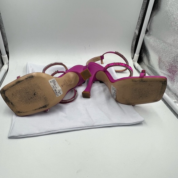 Beautiful/ high-quality Schutz shoes gorgeous color hot pink size 6 almost new - Picture 7 of 11